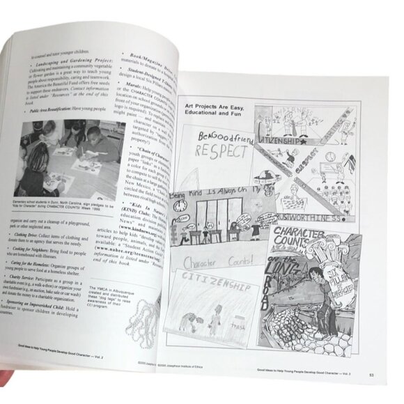 Good Ideas Vol 2 To Help Young People Develop Good Character Josephson Institute - Picture 5 of 9